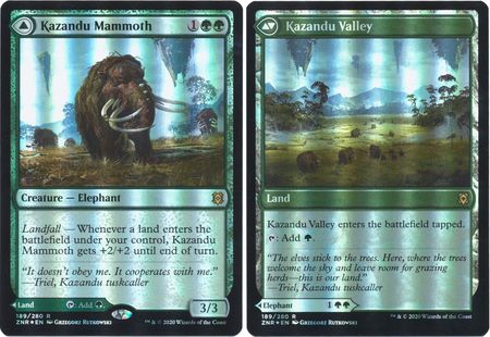 Kazandu Mammoth Kazandu Valley 189 280 Foil Kazandu Mammoth Kazandu Valley 189 280 Foil