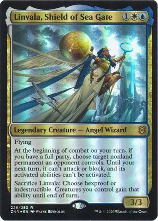 Linvala Shield of Sea Gate 226 280 Foil Linvala Shield of Sea Gate 226 280 Foil