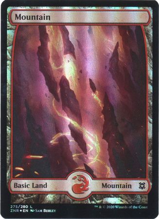 Mountain Full Art 275 280 Foil Mountain Full Art 275 280 Foil