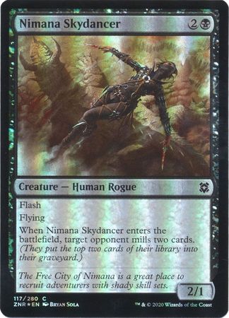 Nimana Skydancer 117 280 Foil Zendikar Rising Foil Singles Nimana Skydancer 117 280 Foil Zendikar Rising Foil Singles