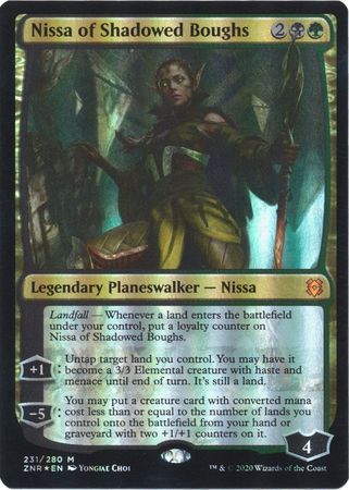 Nissa of Shadowed Boughs 231/280 - Magic | TrollAndToad