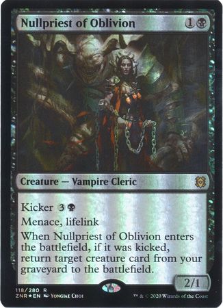 Nullpriest of Oblivion 118 280 Foil Zendikar Rising Foil Singles Nullpriest of Oblivion 118 280 Foil Zendikar Rising Foil Singles