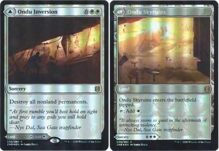 Ondu Inversion Ondu Skyruins 030 280 Foil Ondu Inversion Ondu Skyruins 030 280 Foil