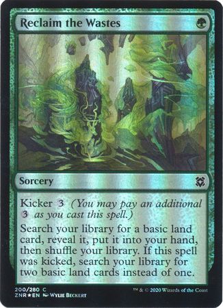Reclaim the Wastes 200 280 Foil Reclaim the Wastes 200 280 Foil