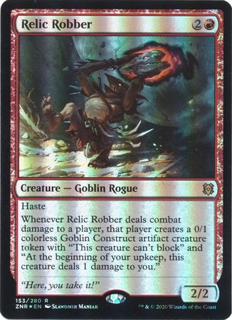 Relic Robber 153 280 Foil Relic Robber 153 280 Foil