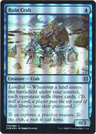 Ruin Crab 075 280 Foil Ruin Crab 075 280 Foil