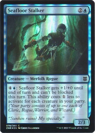 Seafloor Stalker 078 280 Foil Zendikar Rising Foil Singles Seafloor Stalker 078 280 Foil Zendikar Rising Foil Singles