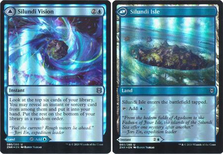 Silundi Vision Silundi Isle 080 280 Foil Zendikar Rising Foil Singles Silundi Vision Silundi Isle 080 280 Foil Zendikar Rising Foil Singles