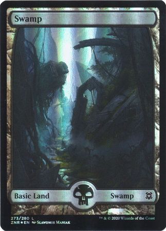 Swamp Full Art 273 280 Foil Zendikar Rising Foil Singles Swamp Full Art 273 280 Foil Zendikar Rising Foil Singles