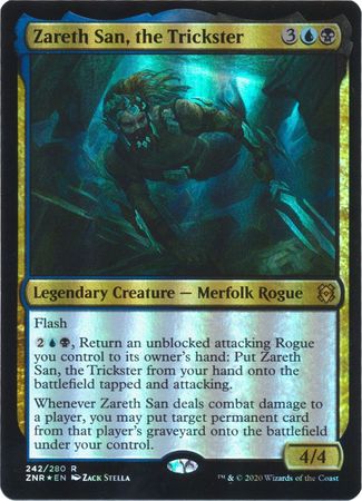 Zareth San the Trickster 242 280 Foil Zareth San the Trickster 242 280 Foil
