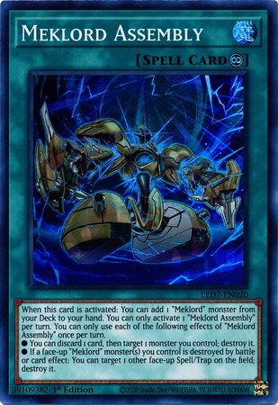 Meklord Assembly LED7 EN020 Super Rare 1st Edition Legendary Duelists Rage of Ra 1st Edition Singles Meklord Assembly LED7 EN020 Super Rare 1st Edition Legendary Duelists Rage of Ra 1st Edition Singles