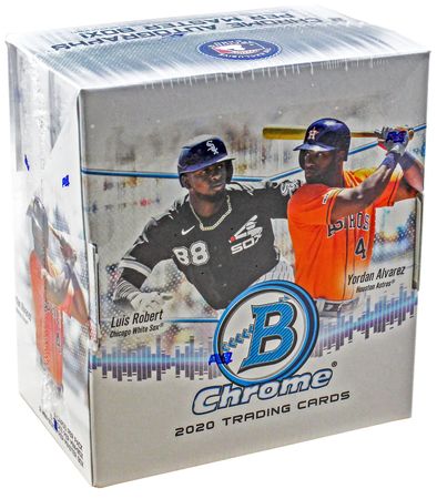 2020 Bowman Chrome Baseball Hobby Box Topps 09168 2020 Bowman Chrome Baseball Hobby Box Topps 09168