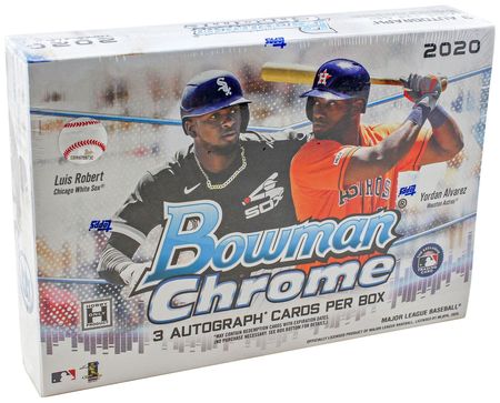 2020 Bowman Chrome Baseball Jumbo HTA Choice Hobby Box Topps 09170 2020 Bowman Chrome Baseball Jumbo HTA Choice Hobby Box Topps 09170