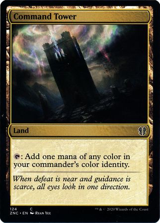 Command Tower 124 Zendikar Rising Commander Singles Command Tower 124 Zendikar Rising Commander Singles
