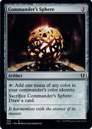 Commander s Sphere 109 Commander s Sphere 109