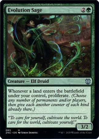 Evolution Sage 065 Zendikar Rising Commander Singles Evolution Sage 065 Zendikar Rising Commander Singles