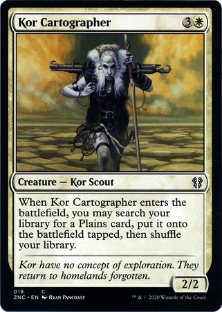 Kor Cartographer 018 Zendikar Rising Commander Singles Kor Cartographer 018 Zendikar Rising Commander Singles