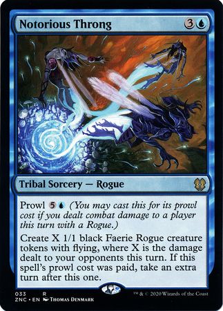 Notorious Throng 033 Zendikar Rising Commander Singles Notorious Throng 033 Zendikar Rising Commander Singles