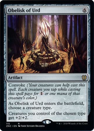 Obelisk of Urd 115 Zendikar Rising Commander Singles Obelisk of Urd 115 Zendikar Rising Commander Singles