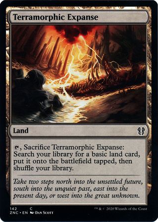 Terramorphic Expanse 142 Zendikar Rising Commander Singles Terramorphic Expanse 142 Zendikar Rising Commander Singles