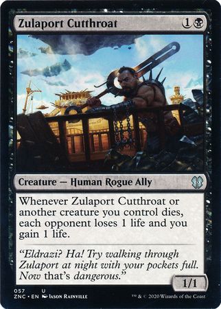Zulaport Cutthroat 057 Zendikar Rising Commander Singles Zulaport Cutthroat 057 Zendikar Rising Commander Singles