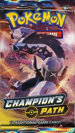 Factory Sealed Pokemon Cards 10x Champions Path Booster Pack Lot New 