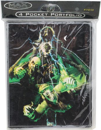 Max Pro Skulls and Spirits 4 Pocket Portfolio Binder 7030GOS Binders Portfolios Max Pro Skulls and Spirits 4 Pocket Portfolio Binder 7030GOS Binders Portfolios