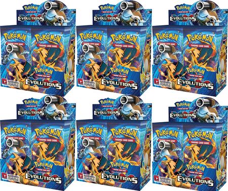 pokemon xy evolutions booster box