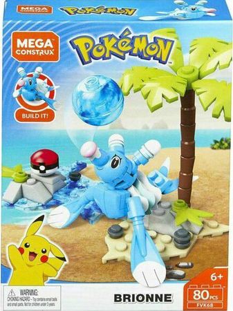 Pokemon Brionne Building Set Mega Construx Pokemon Board Games Pokemon Brionne Building Set Mega Construx Pokemon Board Games