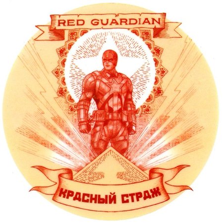 Red Guardian Sticker Collector Corps Funko Funko Original Red Guardian Sticker Collector Corps Funko Funko Original