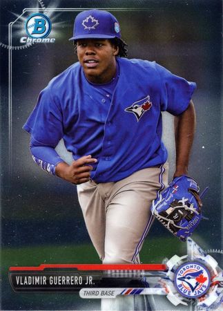 Vladimir Guerrero Jr 2017 Bowman Chrome BCP32 Topps 2017 Bowman Chrome Prospects Vladimir Guerrero Jr 2017 Bowman Chrome BCP32 Topps 2017 Bowman Chrome Prospects