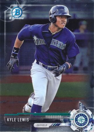 Kyle Lewis 2017 Bowman Draft Chrome BDC 154 2017 Bowman Draft Chrome Kyle Lewis 2017 Bowman Draft Chrome BDC 154 2017 Bowman Draft Chrome