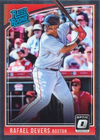 Rafael Devers 2018 Donruss Optic 35 Rookie Panini 2018 Donruss Optic Baseball Rafael Devers 2018 Donruss Optic 35 Rookie Panini 2018 Donruss Optic Baseball