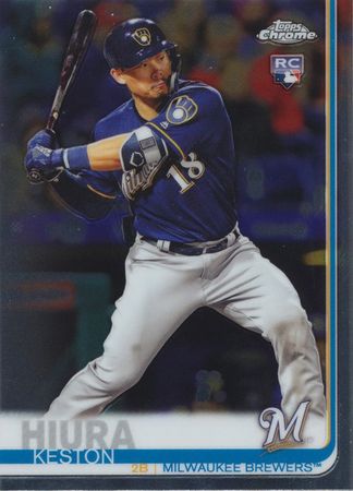 Keston Hiura 2019 Topps Update Chrome 38 Rookie 2019 Topps Update Chrome Keston Hiura 2019 Topps Update Chrome 38 Rookie 2019 Topps Update Chrome