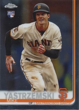 Mike Yastrzemski 2019 Topps Update Chrome 49 Rookie 2019 Topps Update Chrome Mike Yastrzemski 2019 Topps Update Chrome 49 Rookie 2019 Topps Update Chrome