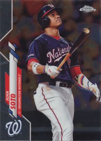 Juan Soto 2020 Topps Chrome 12 2020 Topps Chrome Juan Soto 2020 Topps Chrome 12 2020 Topps Chrome