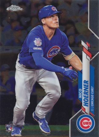Nico Hoerner 2020 Topps Chrome 161 Rookie 2020 Topps Chrome Nico Hoerner 2020 Topps Chrome 161 Rookie 2020 Topps Chrome