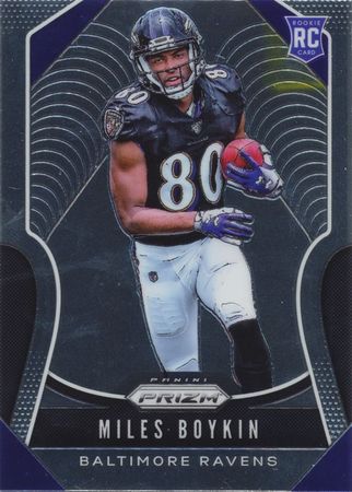 Miles Boykin 2019 Prizm 351 Rookie Panini 2019 Panini Prizm Miles Boykin 2019 Prizm 351 Rookie Panini 2019 Panini Prizm