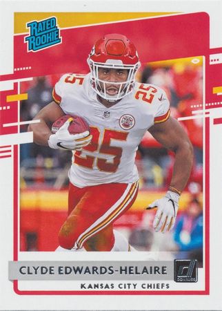 Clyde Edwards Helaire 2020 Donruss 321 Rookie Panini 2020 Donruss Clyde Edwards Helaire 2020 Donruss 321 Rookie Panini 2020 Donruss