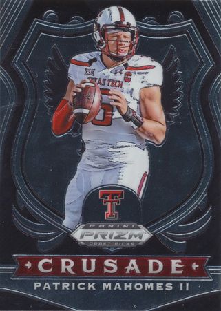 Patrick Mahomes 2020 Prizm Draft Picks 80 Crusade Panini Patrick Mahomes 2020 Prizm Draft Picks 80 Crusade Panini