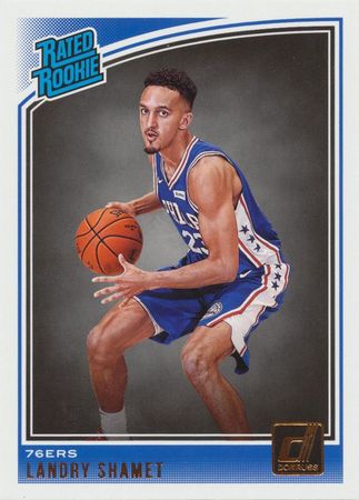 Landry Shamet 2018 19 Donruss 158 Rookie Panini 2018 19 Donruss Landry Shamet 2018 19 Donruss 158 Rookie Panini 2018 19 Donruss