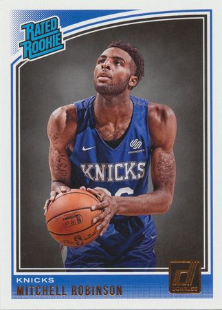 Mitchell Robinson 2018 19 Donruss 163 Rookie Panini 2018 19 Donruss Mitchell Robinson 2018 19 Donruss 163 Rookie Panini 2018 19 Donruss