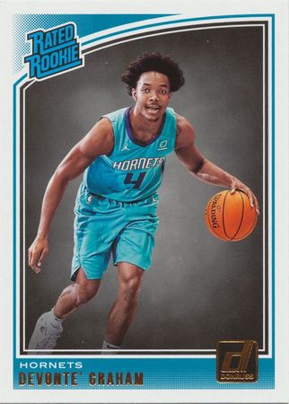 Devonte Graham 2018 19 Donruss 189 Rookie Panini 2018 19 Donruss Devonte Graham 2018 19 Donruss 189 Rookie Panini 2018 19 Donruss