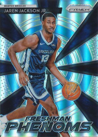 Jaren Jackson Jr 2018 19 Prizm Freshman Phenoms 22 Silver Refractor Panini 2018 19 Panini Prizm Freshman Phenoms Refractor Jaren Jackson Jr 2018 19 Prizm Freshman Phenoms 22 Silver Refractor Panini 2018 19 Panini Prizm Freshman Phenoms Refractor