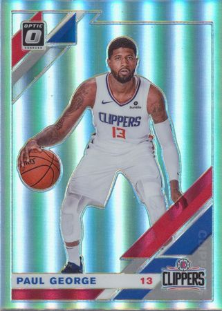 Paul George 2019 20 Donruss Optic 20 Holo Prizm Refractor Panini 2019 20 Donruss Optic Refractor Paul George 2019 20 Donruss Optic 20 Holo Prizm Refractor Panini 2019 20 Donruss Optic Refractor