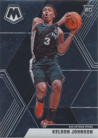 Keldon Johnson 2019 20 Mosaic 238 Rookie Panini 2019 20 Panini Mosaic Keldon Johnson 2019 20 Mosaic 238 Rookie Panini 2019 20 Panini Mosaic