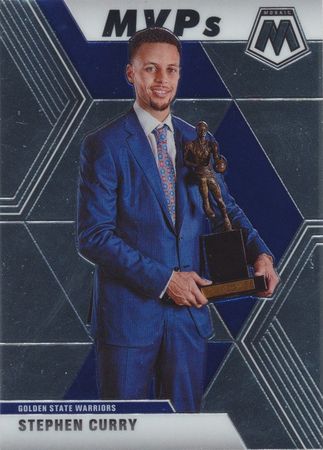 Stephen Curry 2019 20 Mosiac 299 MVPs Panini 2019 20 Panini Mosaic Stephen Curry 2019 20 Mosiac 299 MVPs Panini 2019 20 Panini Mosaic