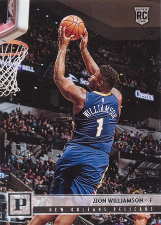 Zion Williamson 2019 20 Panini 120 Rookie Chronicles Panini 2019 20 Panini Chronicles Zion Williamson 2019 20 Panini 120 Rookie Chronicles Panini 2019 20 Panini Chronicles