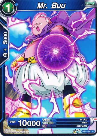 Mr Buu BT11 041 Common Mr Buu BT11 041 Common