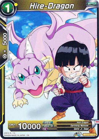 Hire Dragon BT11 103 Common UW Series 2 Vermilion Bloodline Non Foil Singles Hire Dragon BT11 103 Common UW Series 2 Vermilion Bloodline Non Foil Singles